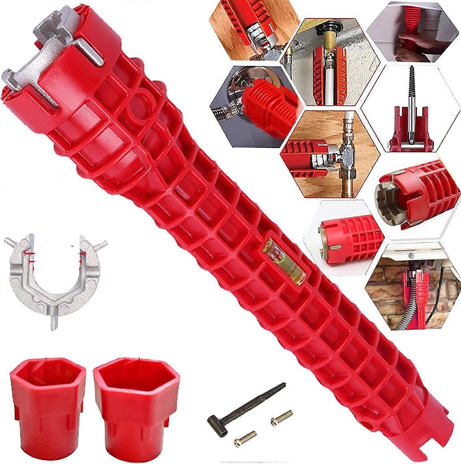 8 i1 håndvask multifunktions vandhanenøgle Installer hanenøgle