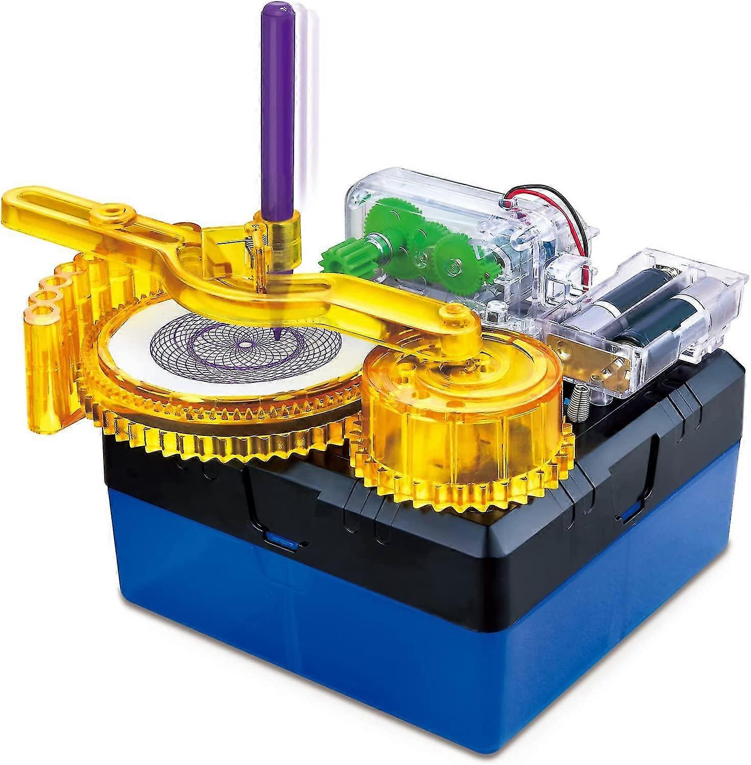 Sähköinen piirustussarja lapsille DIY Moottoroitu Doodle Board Stem Educational Experiment Diy Kit Science Toy