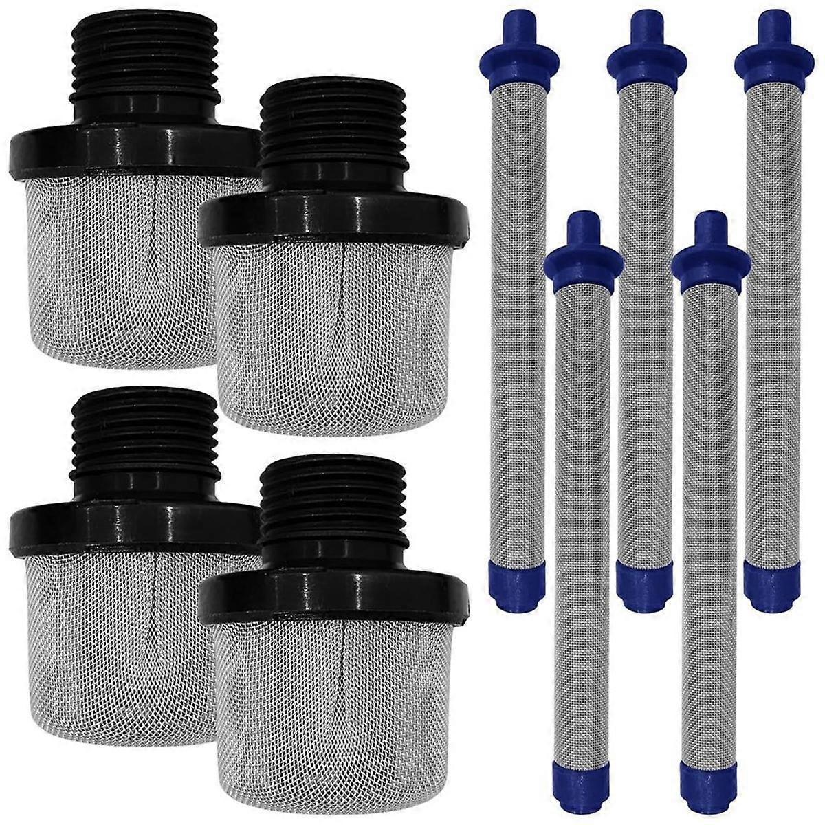 4pcs 288716 3 4Inch Inlet Strainer Strainer and 5pcs 288749 Airless Sprayers Filter Kit Fits Airles