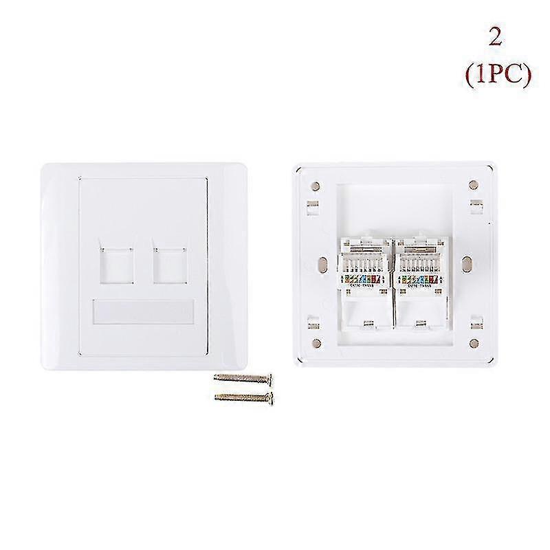 86 Type datamaskin Socket Panel Cat5e Nettverksmodul Rj45 Interface Outlet