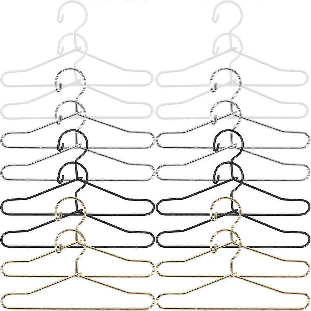 40pcs Puppe Kleiderbügel Miniatur Kleiderbügel Mini Haus Kleiderbügel