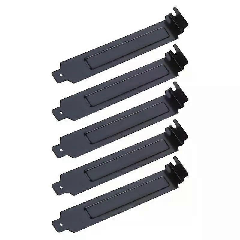 5Pieces PCI Slot Covers Desktop-Computer Chassis Pci Zone Ventilation Baffle Dustproof Filter Board Metal Plating Sheet