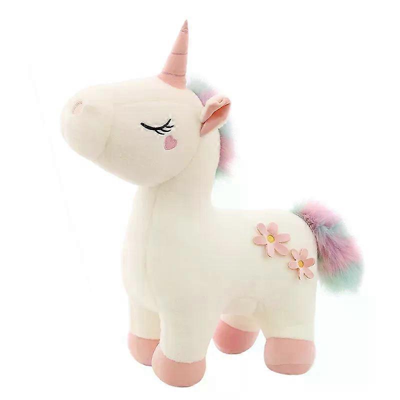 30-40cm Kawaii Unicorn umplute de pluș jucărie soft animale păpuși cal pentru copii Fata perna Ziua de nastere Cadouri