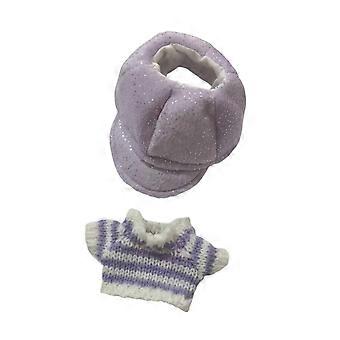 Dolls Sweater and Hat Dolls Clothing for 7.87inch Dolls Boy Dolls Girl Dolls