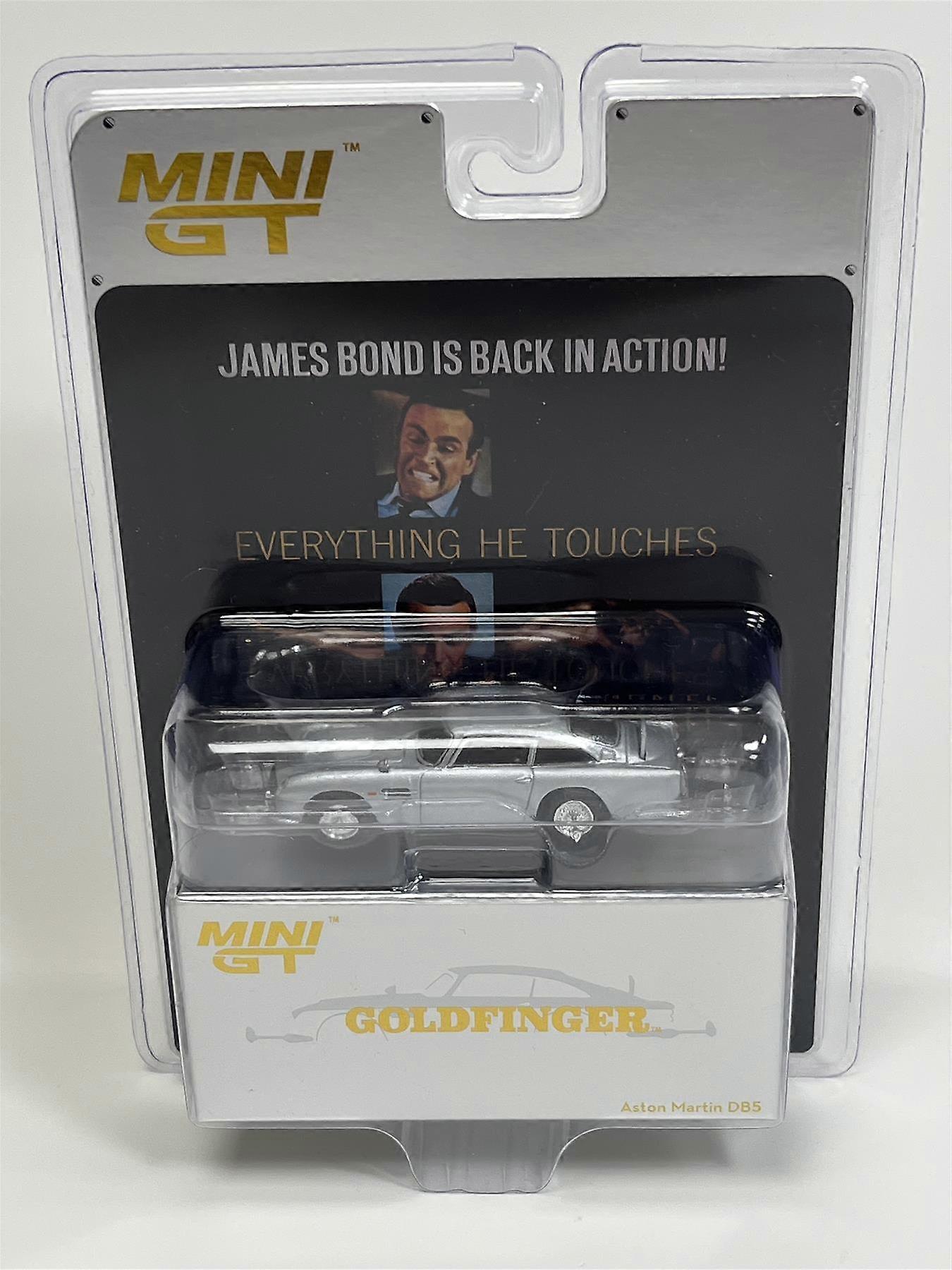 ミニチャンプス　Aston Martin DB5 007 GOLDFINGER Mini GT - Aston Martin DB5 James Bond 007 Goldfinger