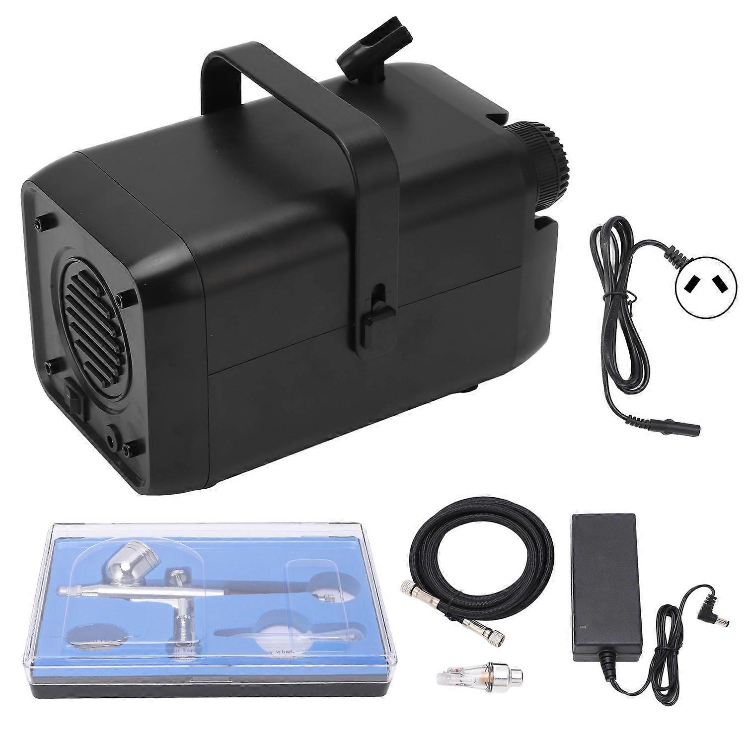 Airbrush Kit Black Professional Airbrush Gun Kit for Airbrush Art Cake Decoration DIY Make Up 100‑24
