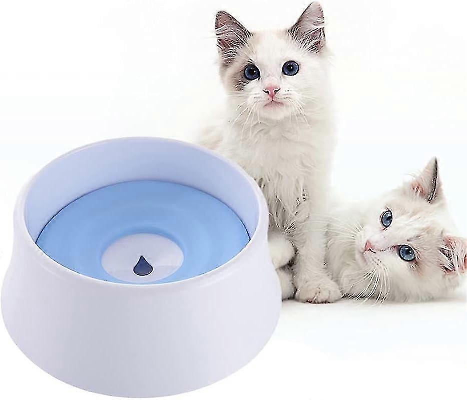 Anti-overflow Buoyancy Water Bowl For Dog Cats - No Splash No Spill