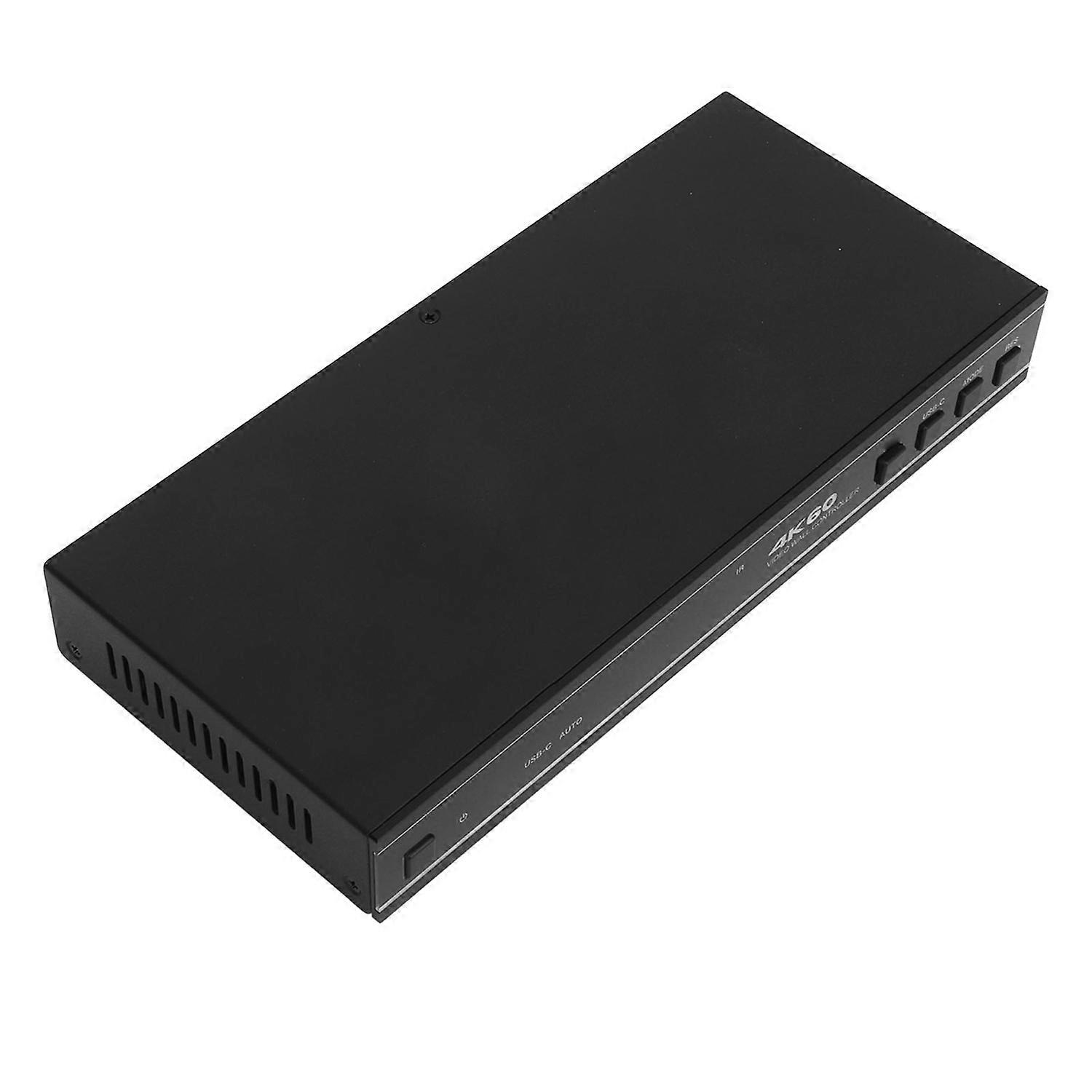Video Wall Controller Professional 4K 60HZ HD Multimedia Interface USB C 180 Degree Rotation 1x1 2x1
