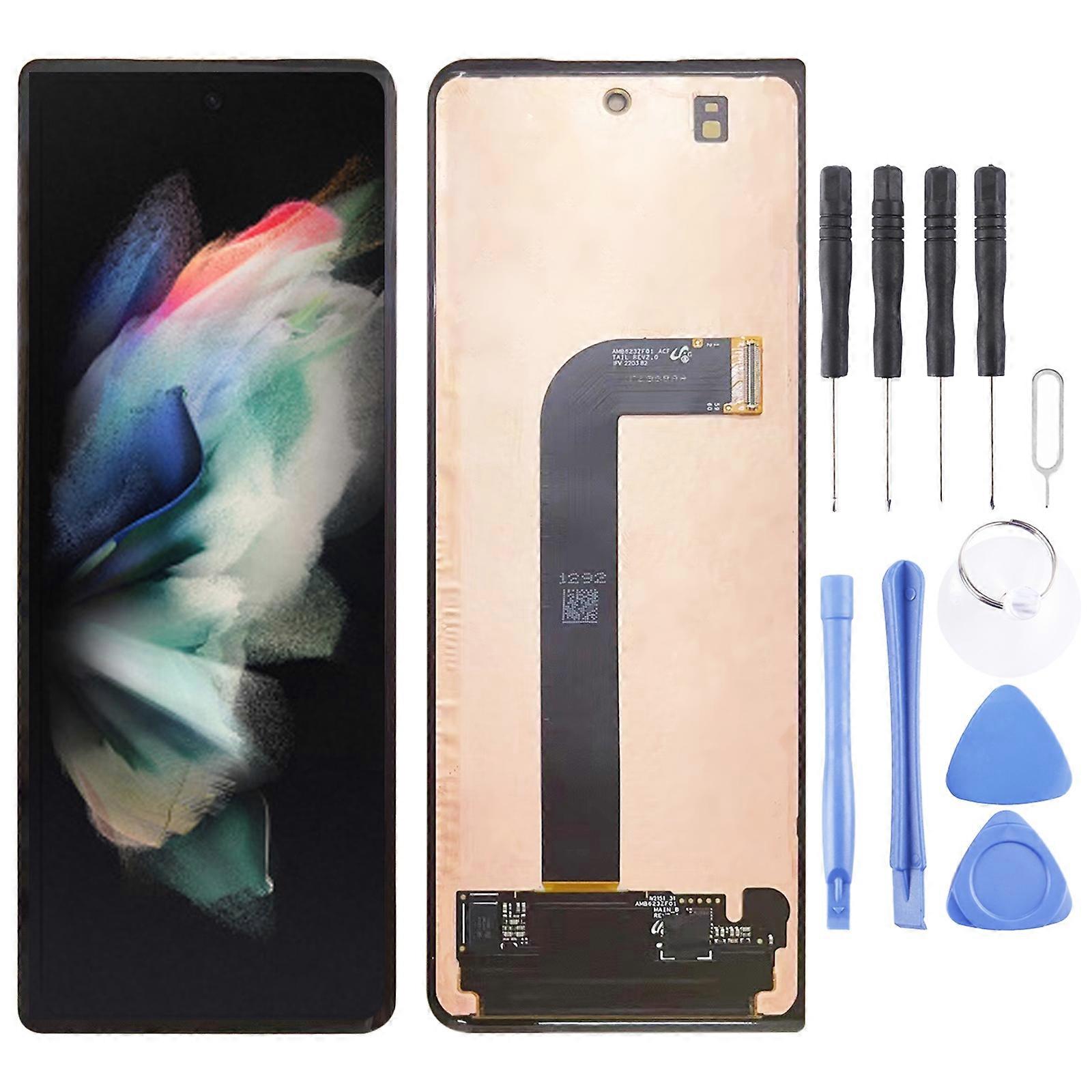 Écran secondaire LCD COMPATIBLE pour Samsung Galaxy Z Fold3 5G SM-F926B Numériseur Assemblage complet