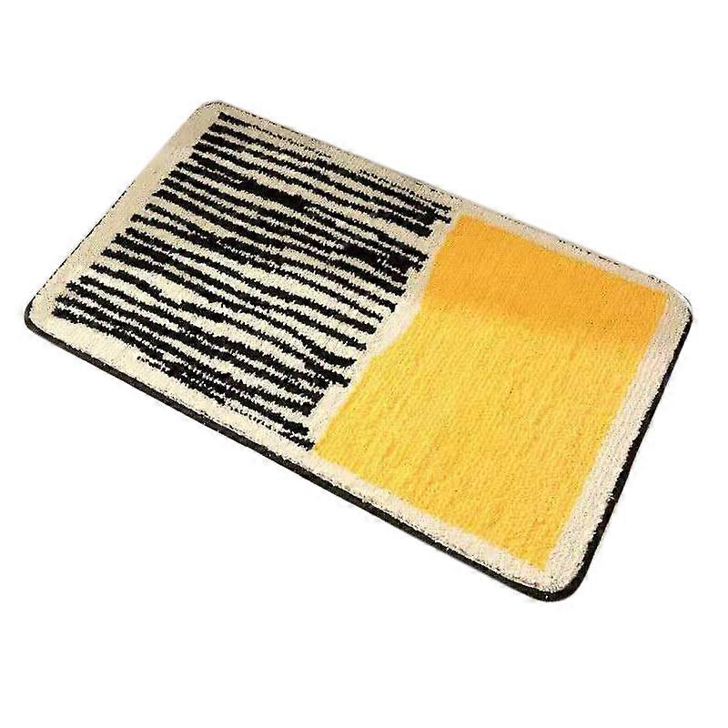 Rectangular Anti-Skid Carpet Comfortable Moisture-Absorbing Rug
