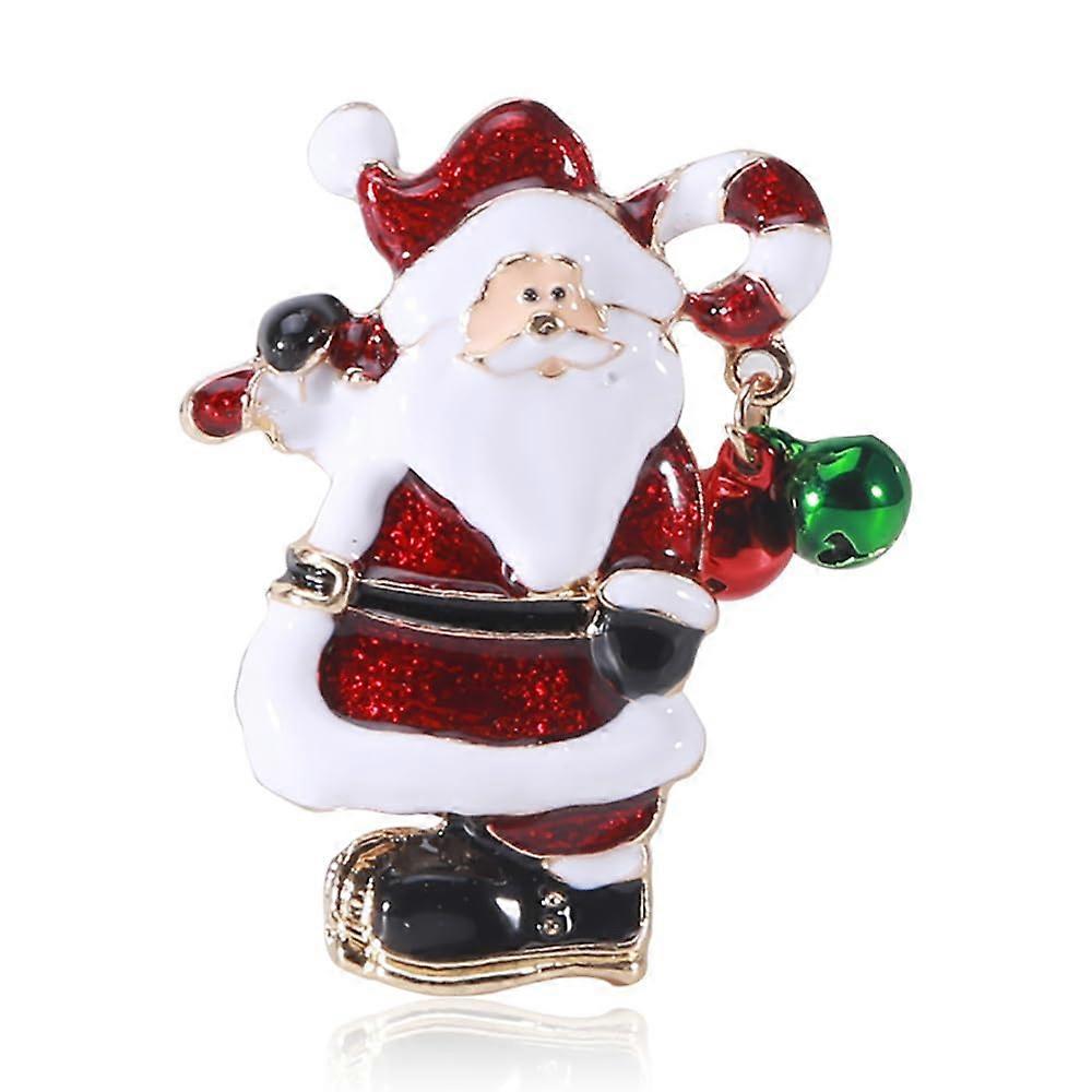 Unique Santa Claus Brooch Pin