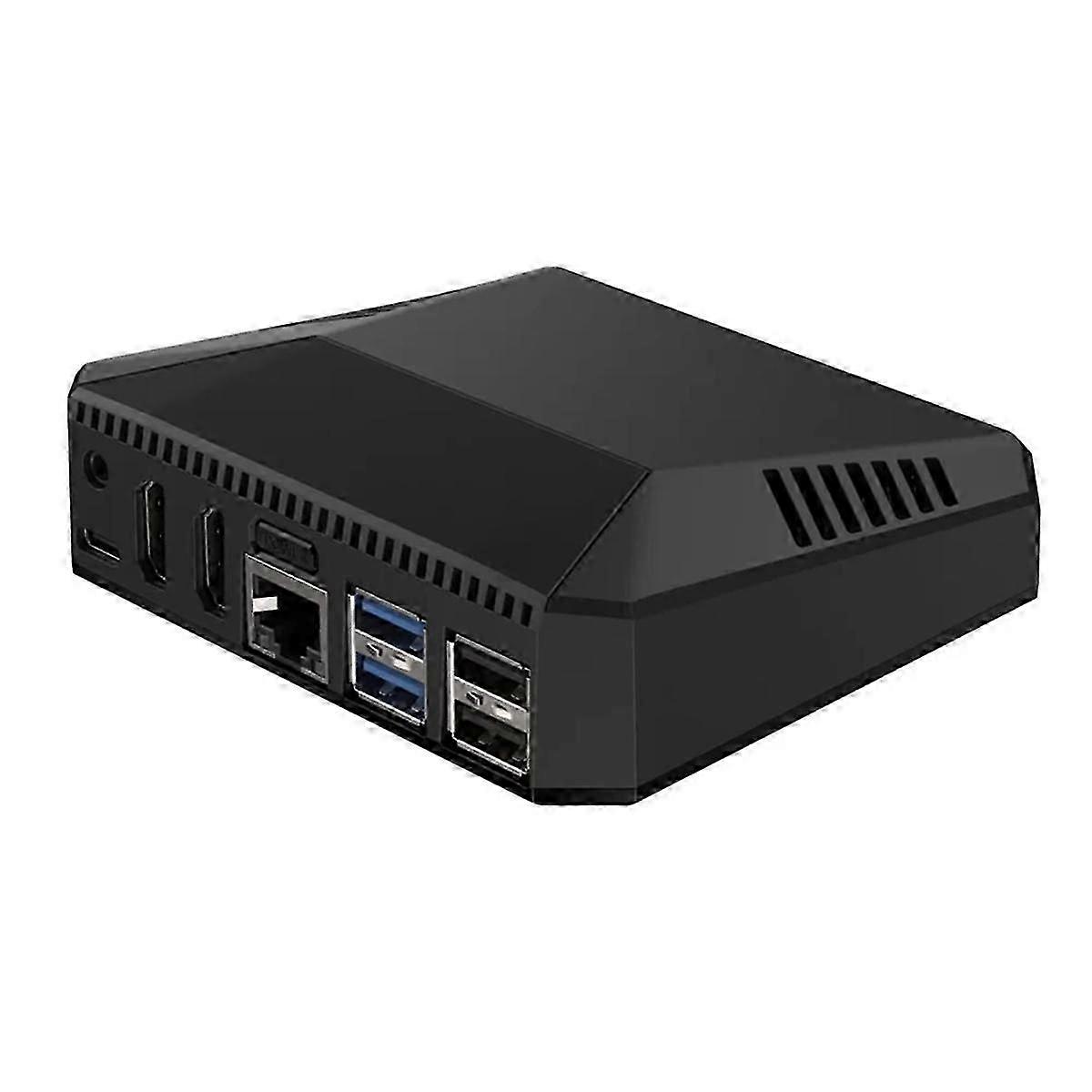 ONE V3 Case for 5 Aluminum Shell Bulit-in PWM Fan Full -Compatible IR Power Button Receiver