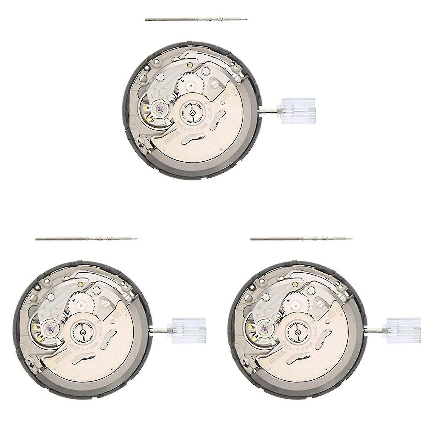 3x Nh35 Movement Day Date Set High Accuracy Automatic Mechanical Watch Wrist With Movement Watch St