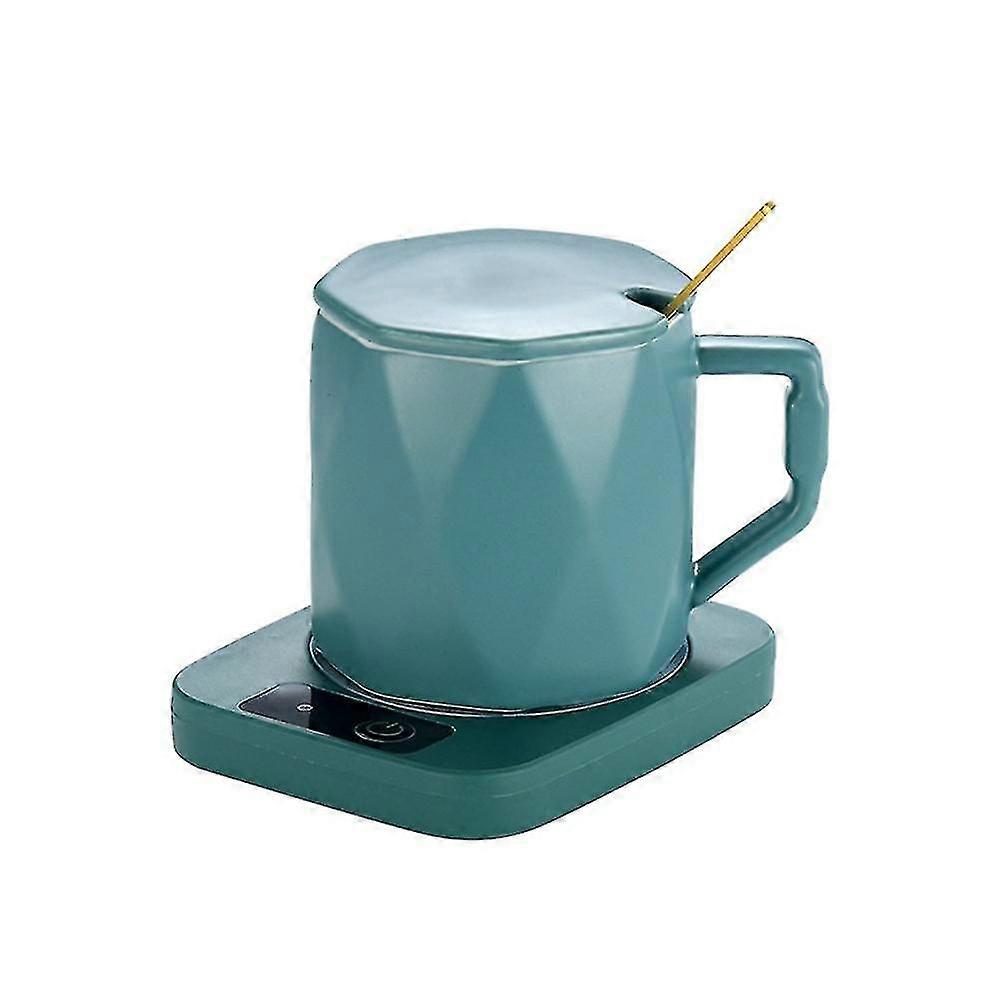 Haute qualité Mug Chauffe-Tasse Tasse Chauffe-Lait Thé Eau Chauffage Coussin Tasse Chauffage Chaud Tapis Température Coaster Eu Plug