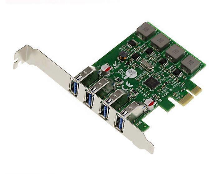 KALEA-INFORMATIQUE PCIe USB 3.0 4 porte USB3 Type A selvforsynende. Via VLI VL805. Lav høj profil