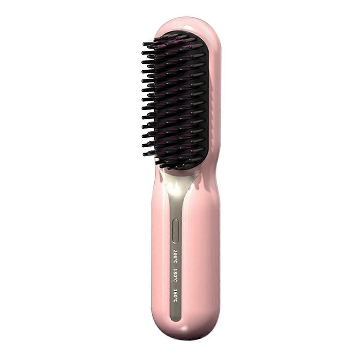 Cordless Hair Straightener Hot Heating Comb B