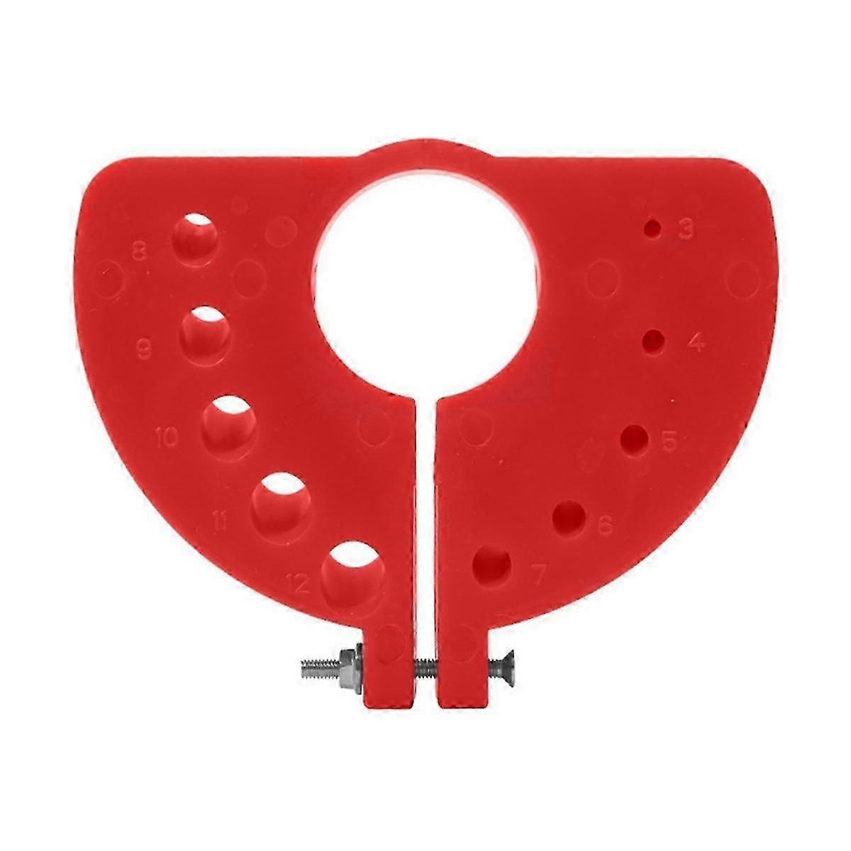 3-12mm Multipurpose Drill Bit Grinding Sharpener Polishing Grinding Powered Tool Parts Applicable Angle Grinder Red
