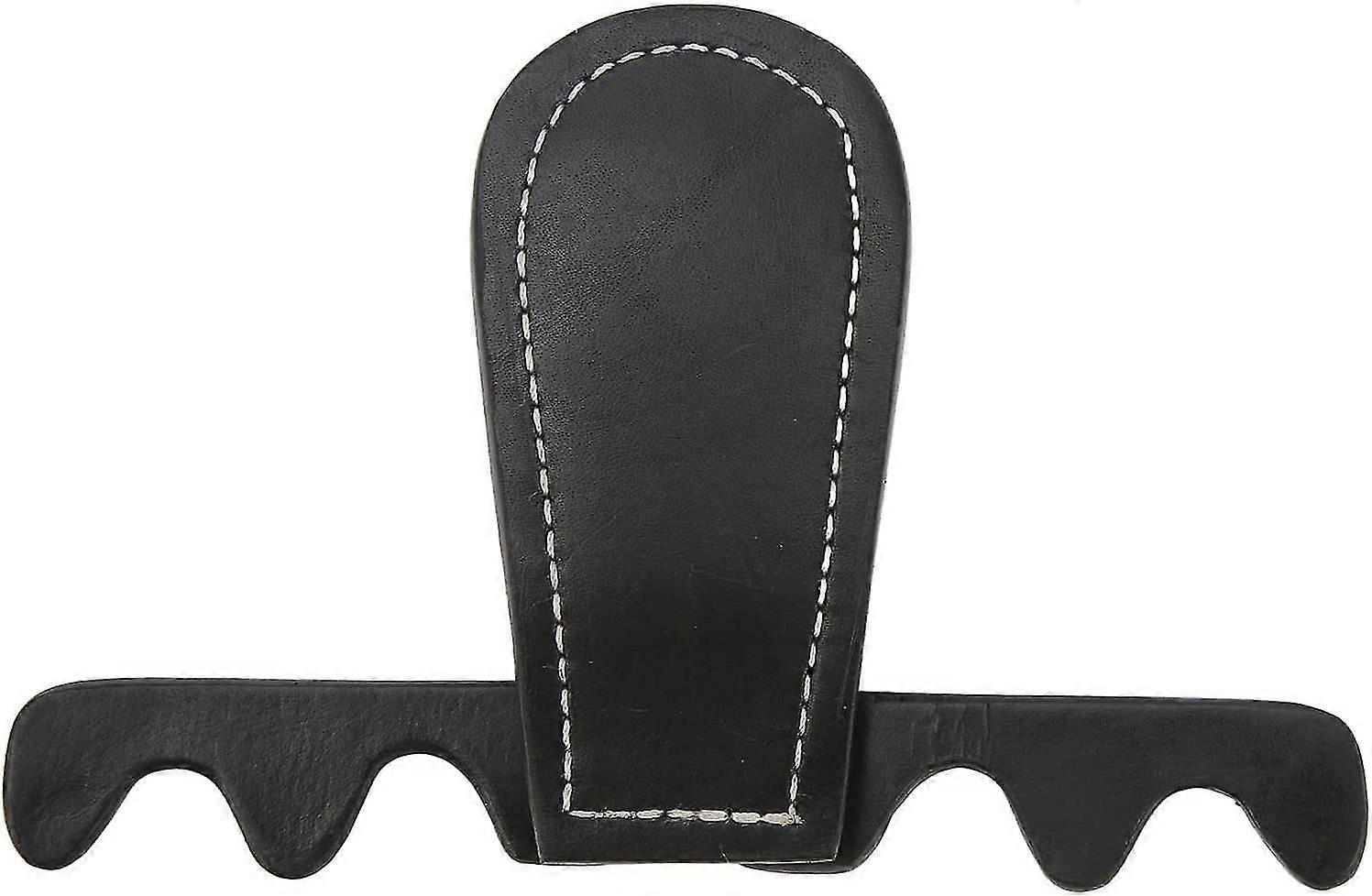 Billiard Cue Rack, Leather Pool cue Holder,4 HolesCue Portable Pool Stick Holder for Table, Portable Foldable Billiard Cue Rack for Table Billiards Ac
