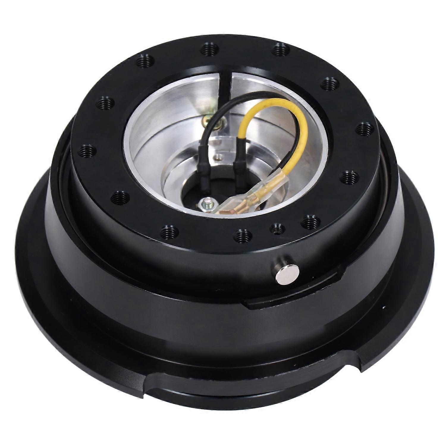 Universal 6 Hole Metal Steering Wheel Quick Release Hub Adapter for Car Modification