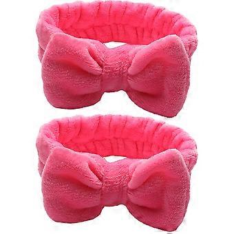 Passar alla huvudstorlekar: Elastiskt pannband för kvinnors ansiktstvätt, Cute Touch hudvård och bedårande presenter, Extrame Soft & Håller håret snyggt