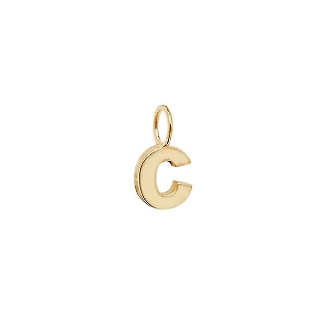 9ct Yellow Gold Initial Pendant PN1070/C