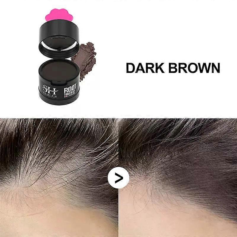 אבקת קו שיער חסין מים בצבע שיער קצה שליטה קו שיער צל איפור שיער קונסילר שורש כיסוי יוניסקס באופן מיידי