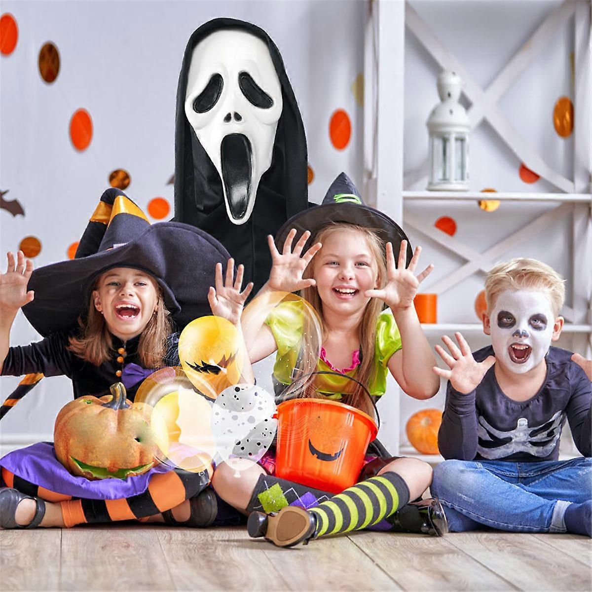 Halloween makeup clothes Terrible and weird Ghost mask A