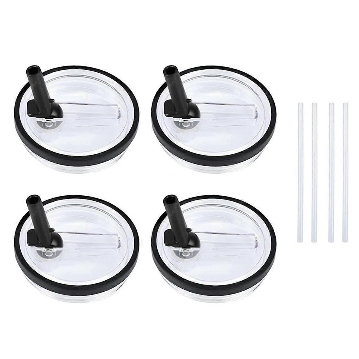 4PCS Replaceble Flip Straw Lid Replacement, for Stanley Quencher 40oz