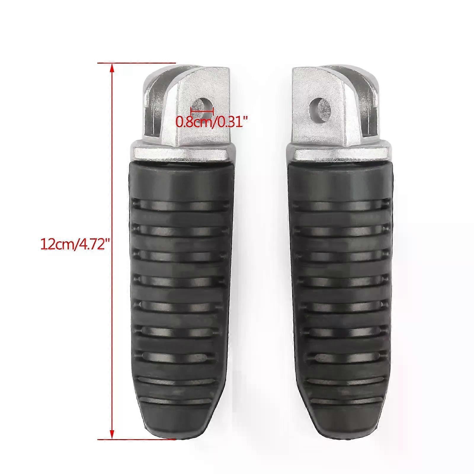 Artudatech Front or Rear Footrests Foot Pegs compatible for Suzu-ki V-Strom DL 650 1000 GSX 1250 1300 GSR 600 moto parts