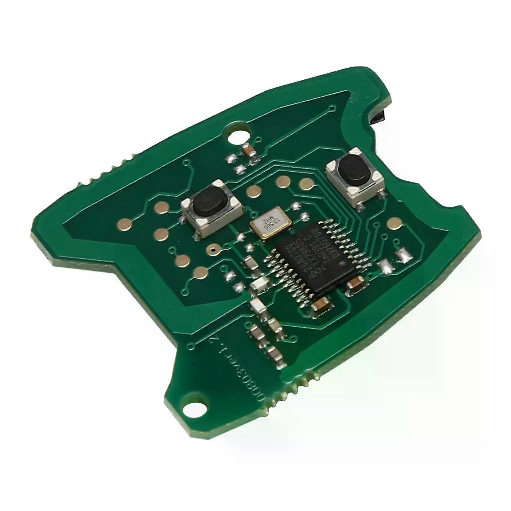 433MHz 2 Button Remote Key FOB Circuit Board for 307 / 2000- 73373067C