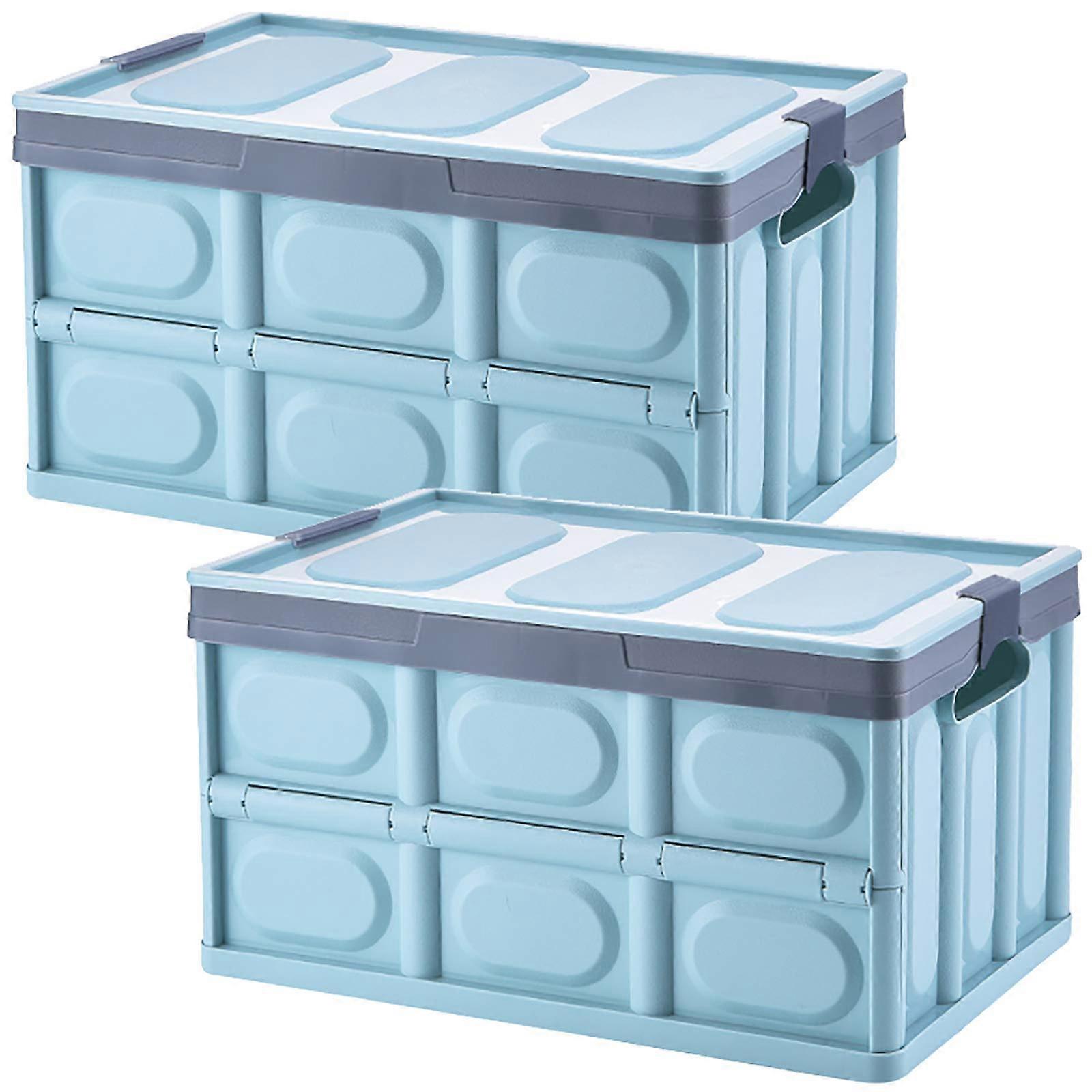 2 Pack Collapsible Storage B for Clothes and Toys 30L