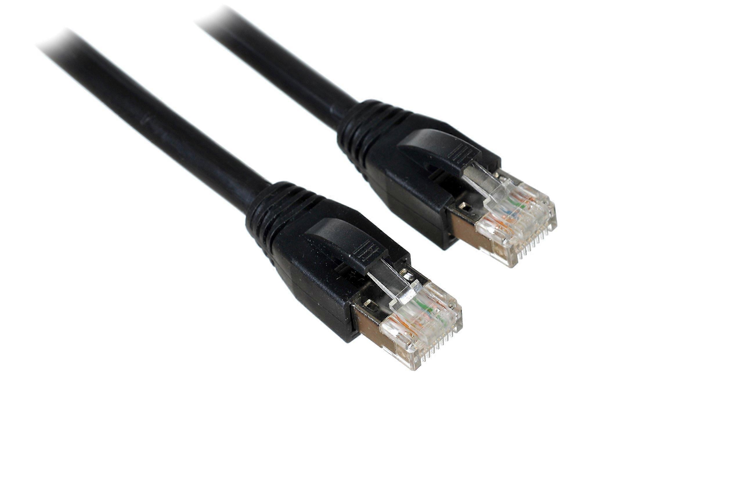 Outdoor 1 Foot Premium Shielded FTP CAT6 Patch Cable Gel Filled