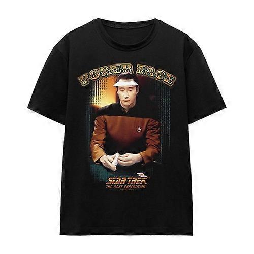Star Trek Unisex Adult Poker Face T-Shirt