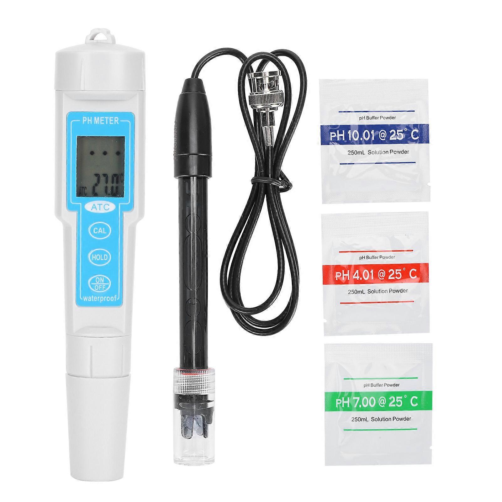 Portable Digital PH Meter Tester Pen Aquarium Water Quality PH Level Testing Meter Tool