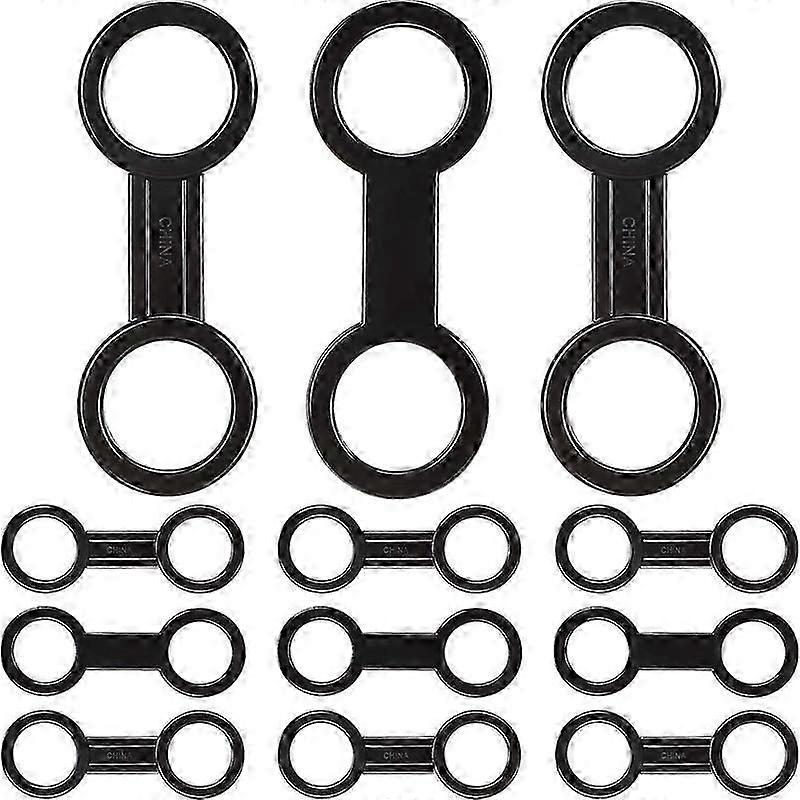 12Pc Silicone Snorkel Strap Keeper Dive Lock Kit,Dive Universal Plastic Clip Snorkel Strap Keeper Tu