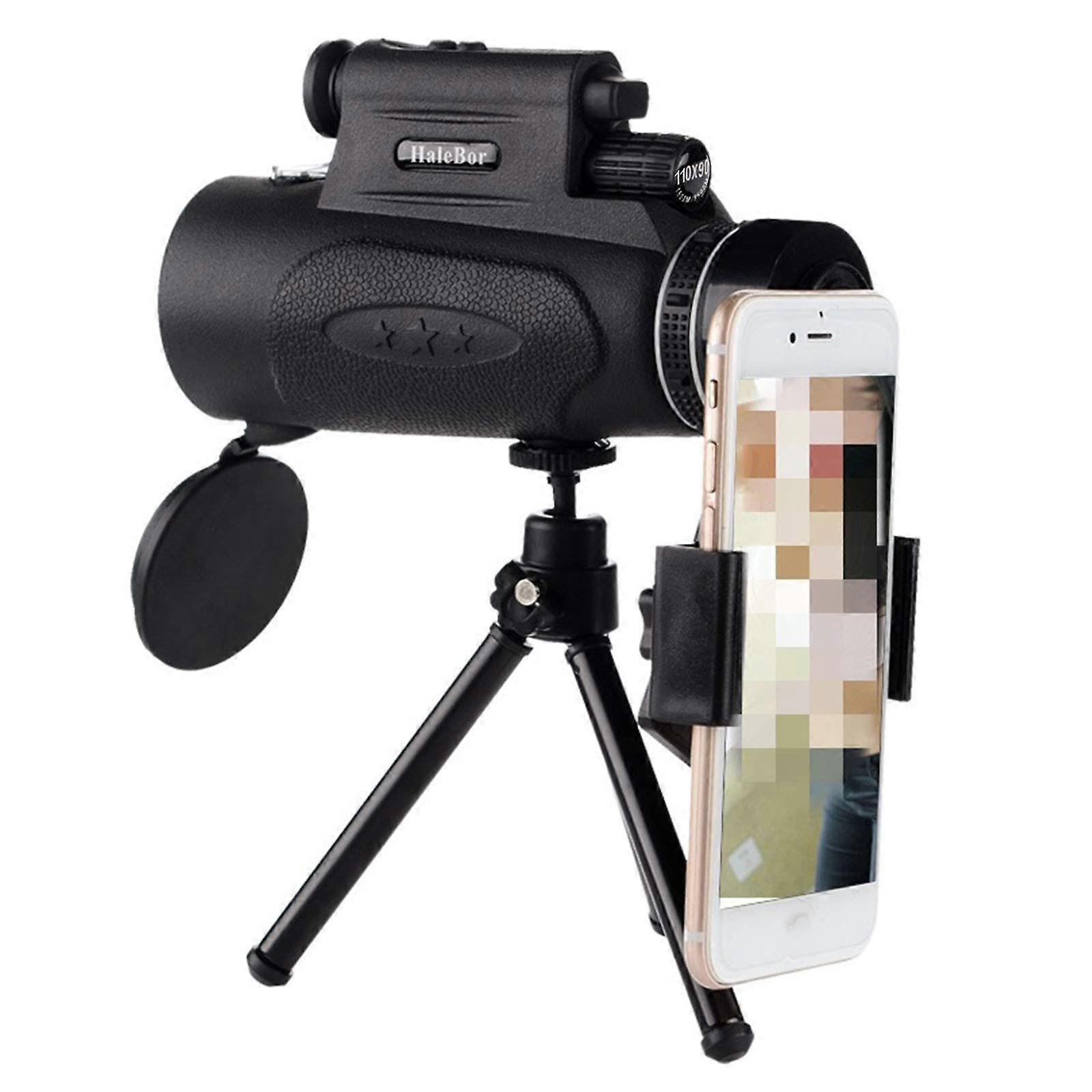 Monoculars With Phone Holder And Tripod Stand For Portable Outdoor Birdwatching Hik