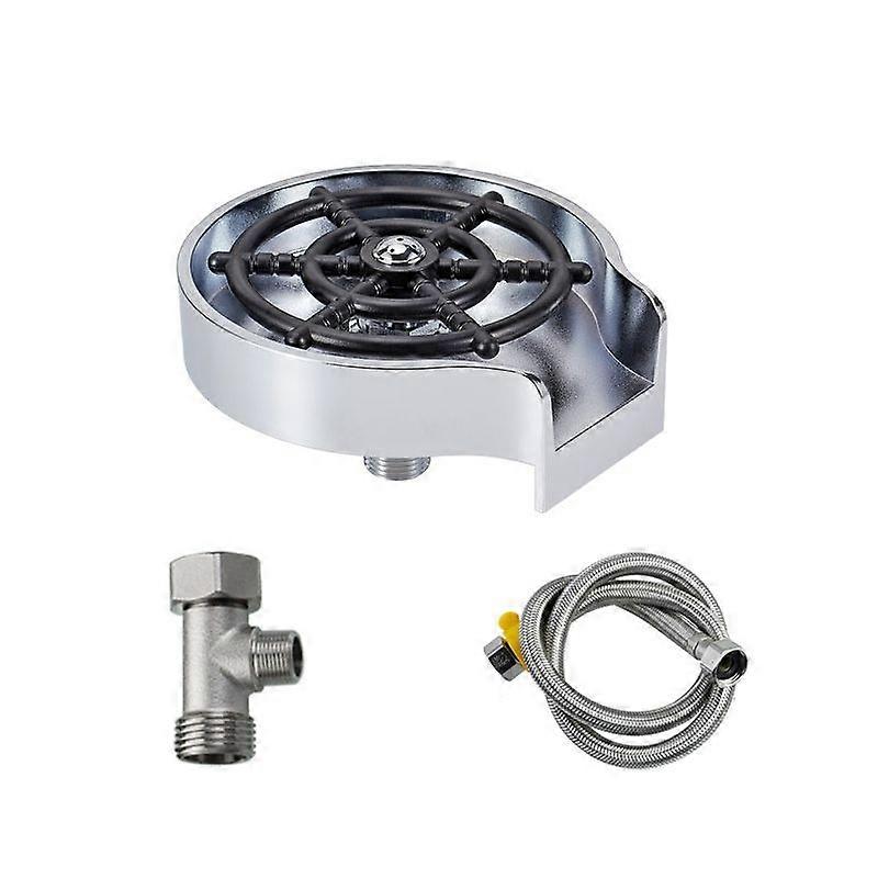 Spray Flusher Silver+Soft Hose+G1/2 Three-way Silver+Soft Hose+G1/2 Three-way