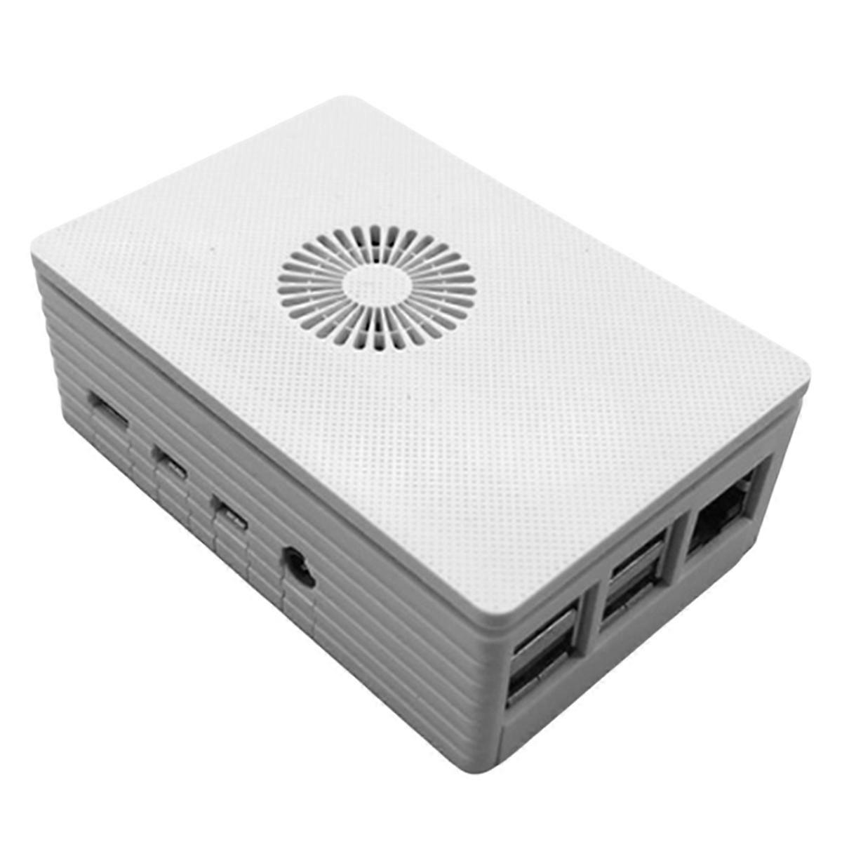 Heat Dissipation ABS Case Motherboard Fan Box for Raspberry Pi 4