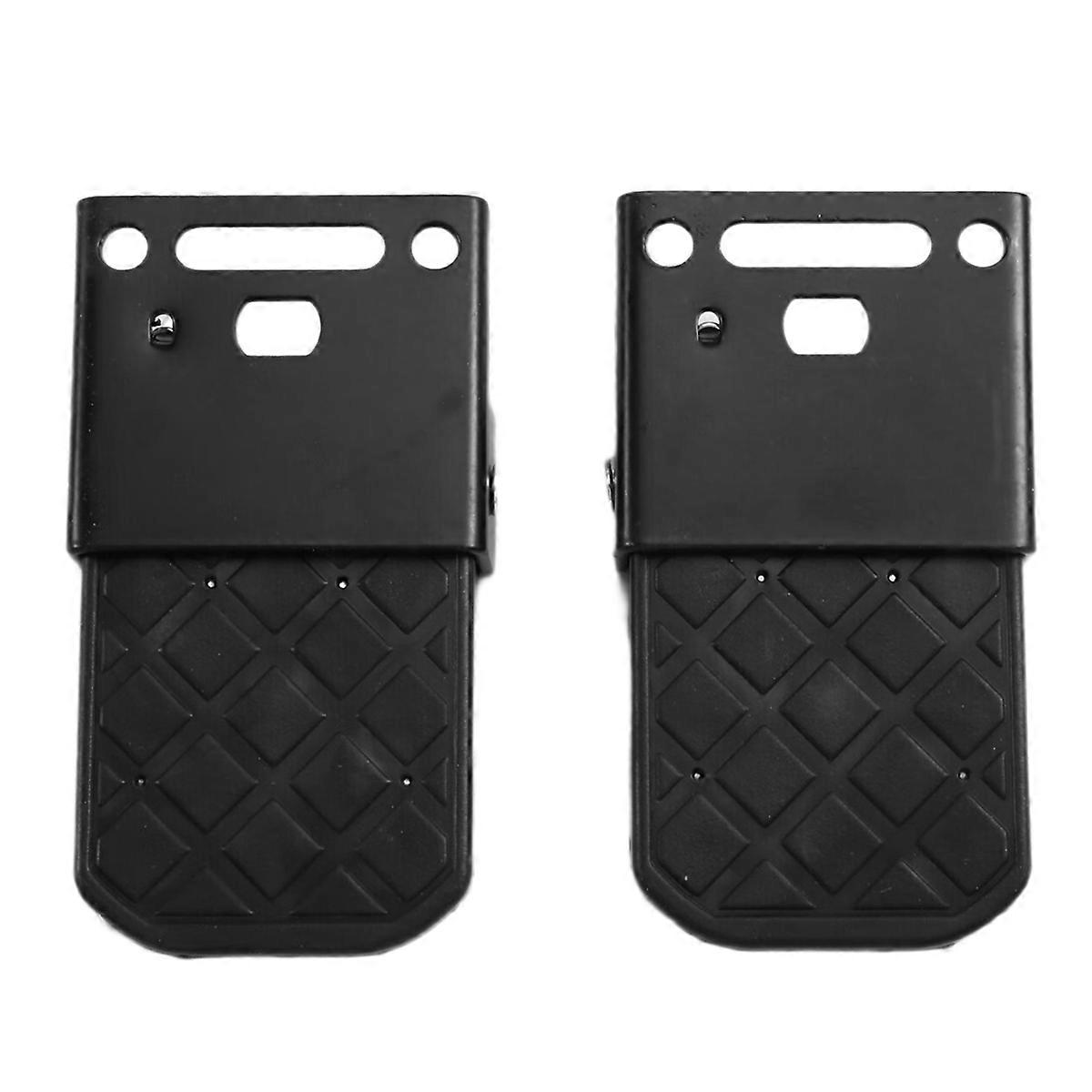 2er-Pack klappbare Ladeflächenstufen, rutschfest, für Wohnmobil, Bootsanhänger.