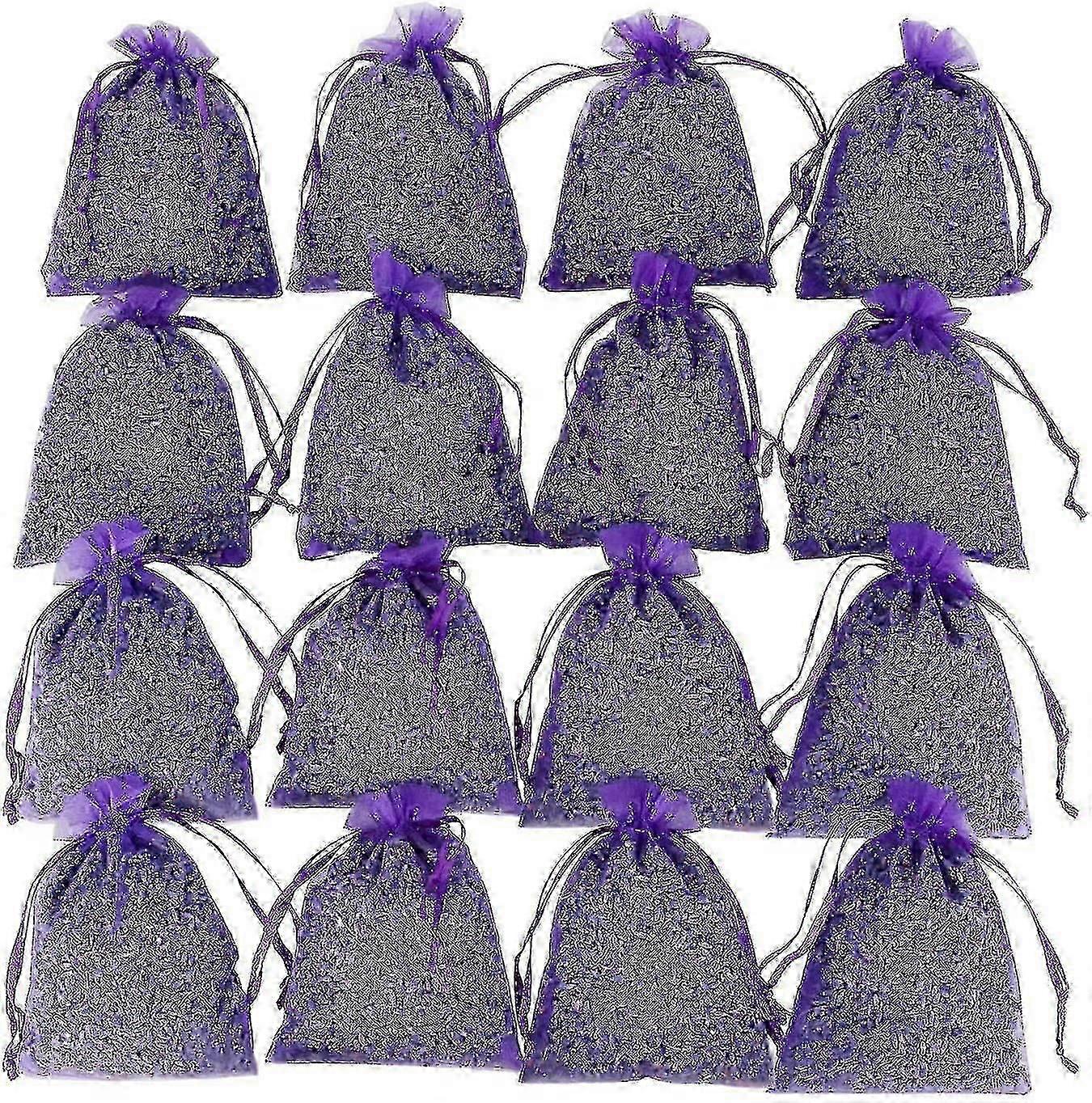 Saco de areia em sachê, 4 - polegadas por 3 - polegadas por 3,5 - polegadas, cheio de lavanda, perfeito para adicionar um aroma agradável ao seu espaço