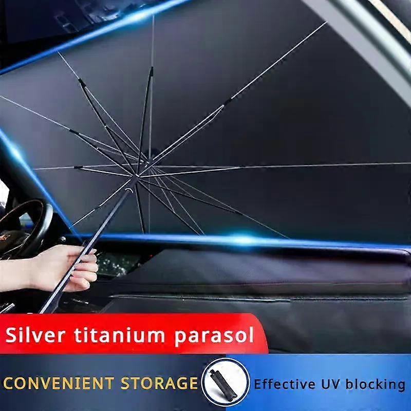 שמשיה לרכב מגן שמשה קדמית לרכב נשלף קל לאחסון בלוק בידוד חום נייד להגנה מפני השמש
