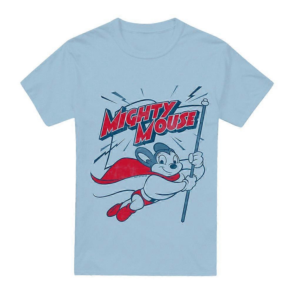 Mighty Mouse Heren Mighty Flag T-Shirt