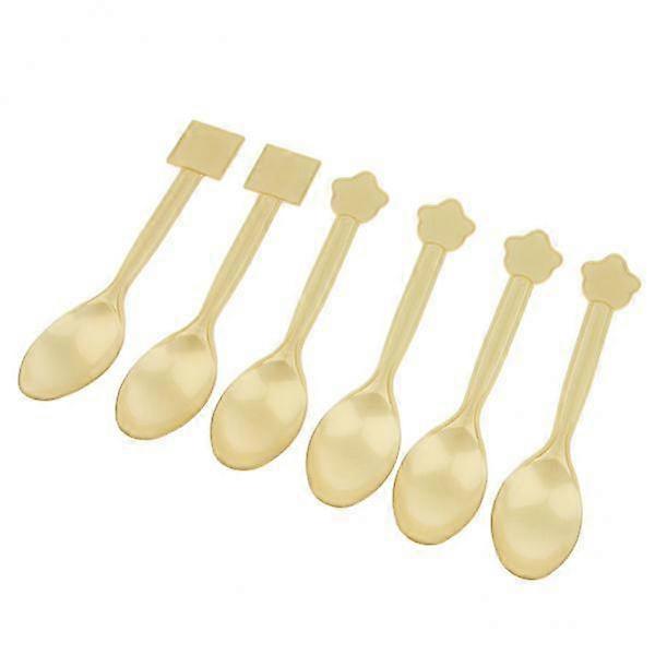 2x 6 adet Paket Tek Kullanımlık Plastik Çatal Kaşık