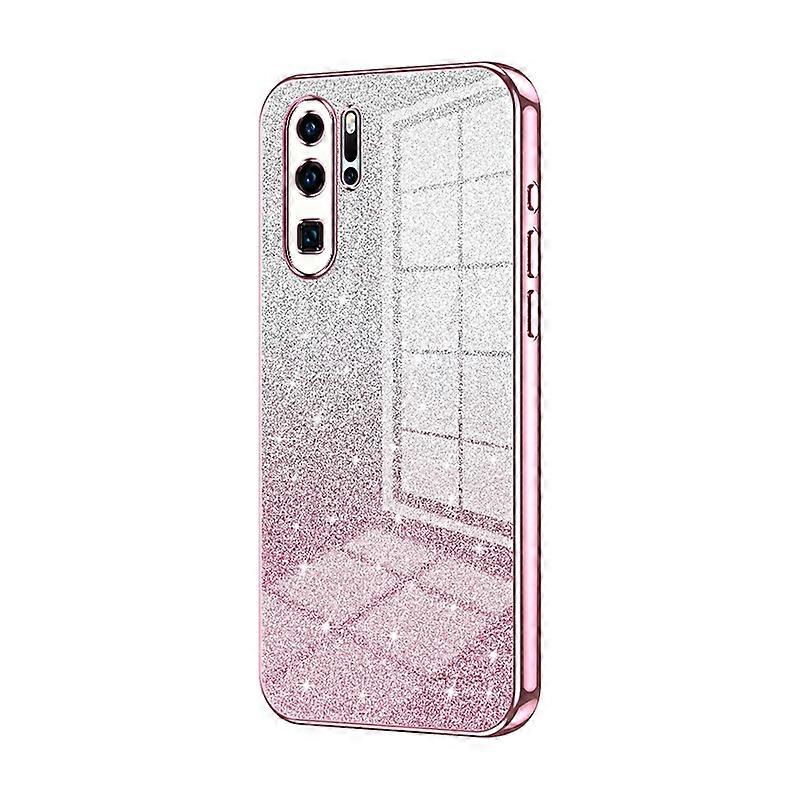 Gradient Glitter Powder Electroplated Phone Case