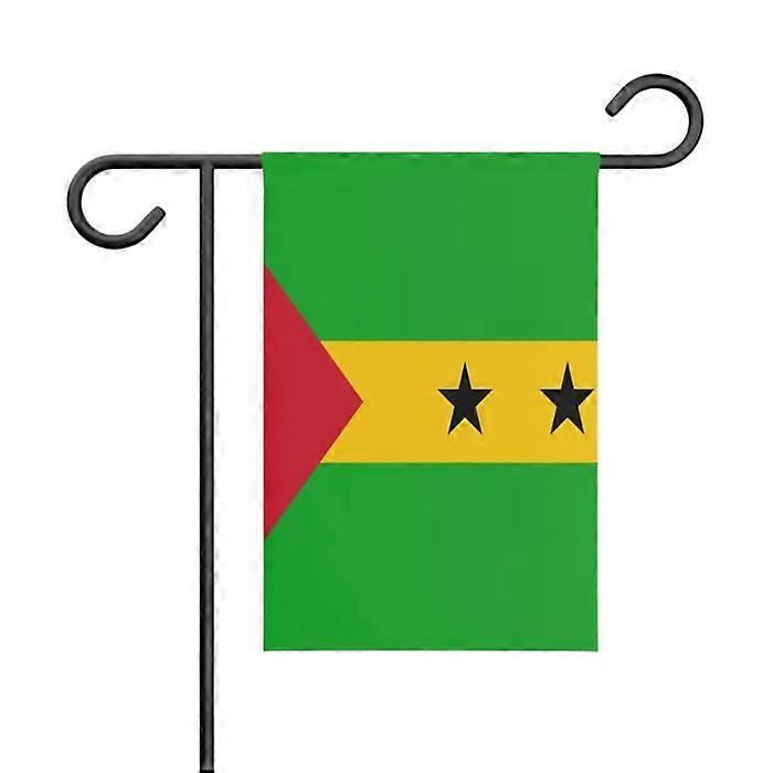Flag - Multicolored - São Tomé and Príncipe - 32 x 47.5 cm - Polyester - Double-sided
