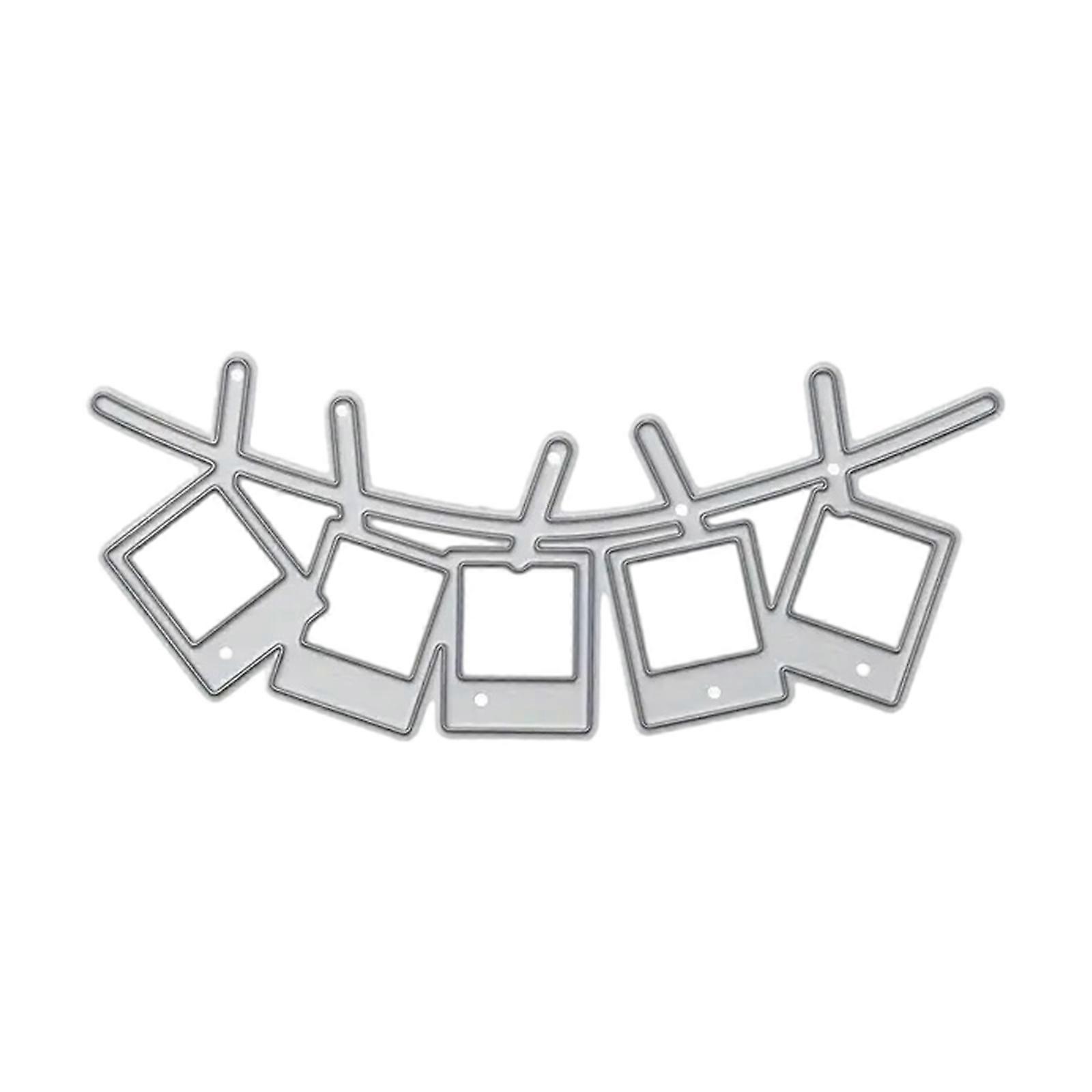 Fotoramme Skjæring Dies For Photo Scrapbooking Card Making Dekorasjoner Karbonstål Die Cuts Preging Sjablonger