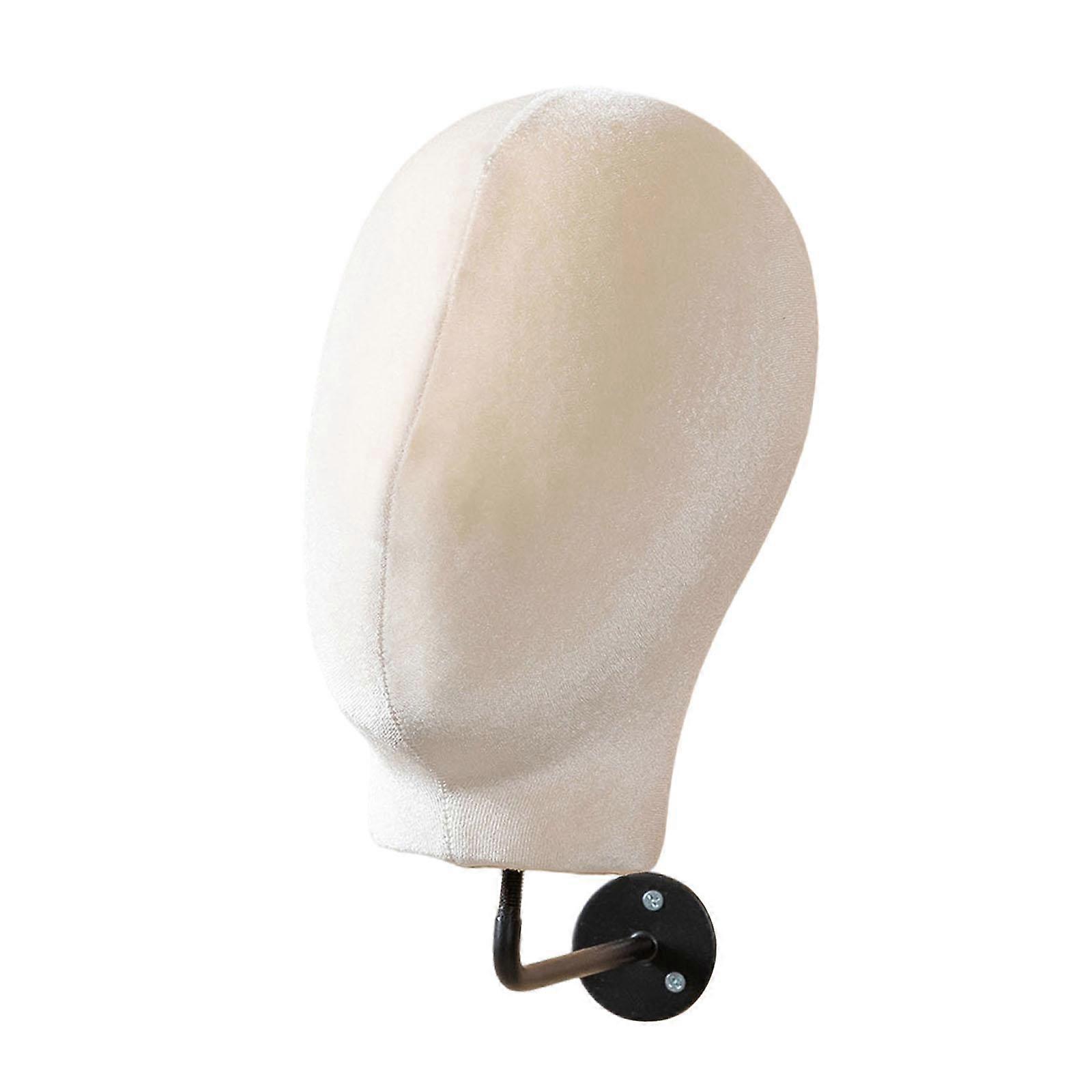 Wall Mount Mannequin Head Manikin Head,Multipurpose,Wig Display Model Wig