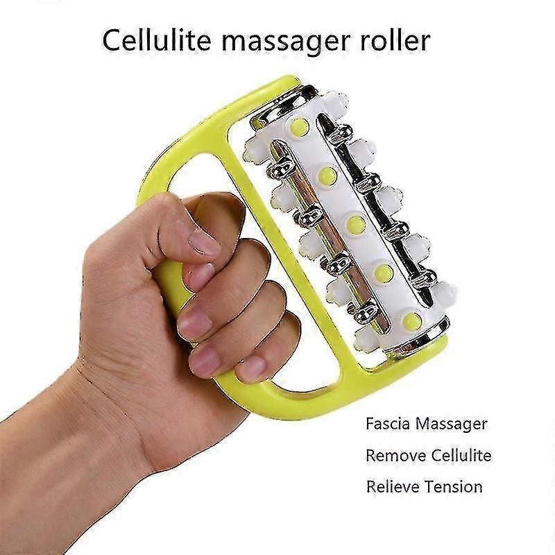 Cellulite Massager Roller Blue Fat Control Roller Leg Abdomen Neck Tools