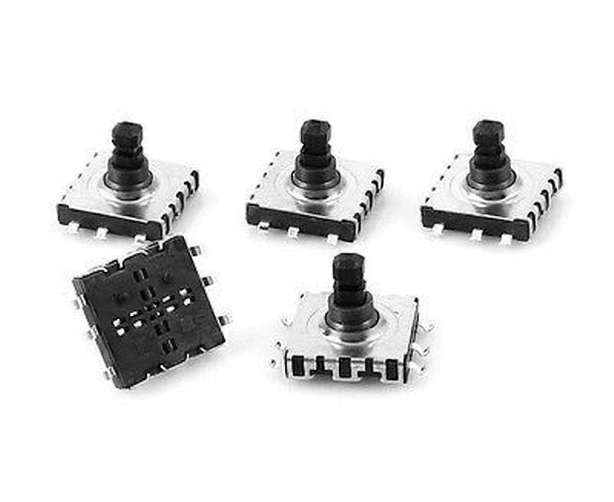 5 Pcs 10x10x9mm 6 Pin 5 Way Momentary Square SMD SMT Tactile Tact Switch