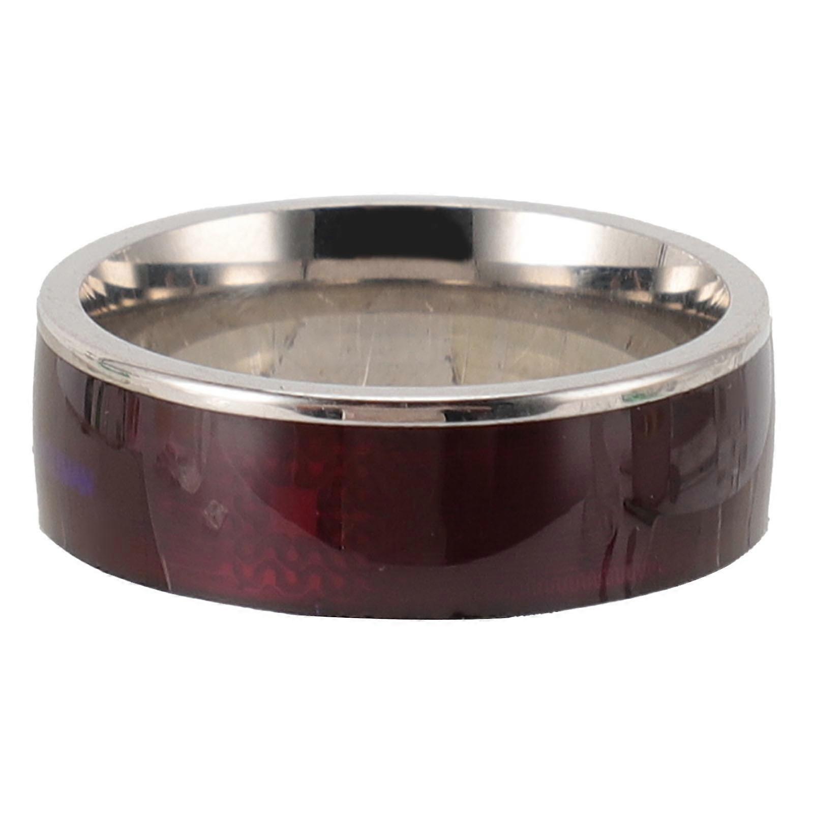 Smart NFC Ring Lightweight Intelligent Multifunctional Wearable Smart Ring for Ntag213 Chip Universal for Mobile Phone Silver 9